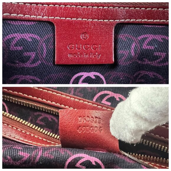 Gucci Leather Two-Way Bag - Picture 8 of 10